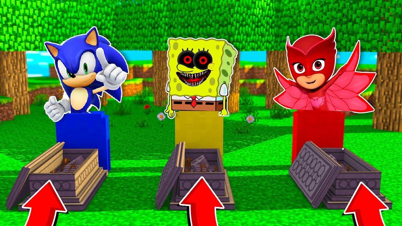 WÄHLE NICHT 3:00 UHR NACHTS DAS FALSCHE GRAB IN MINECRAFT!