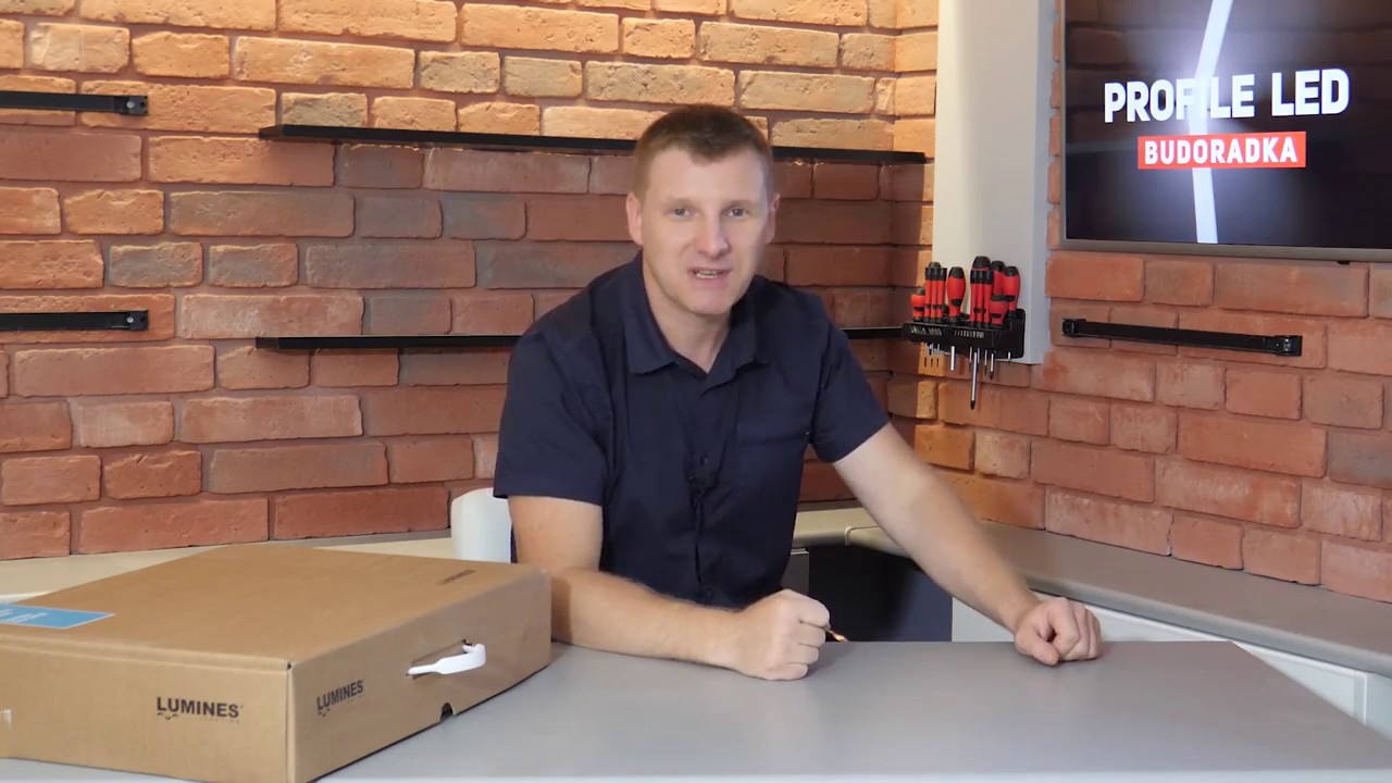Mario Budowlaniec & Lumines Lighting - montaż profili ZATI i SUBLI - installation of LED profiles