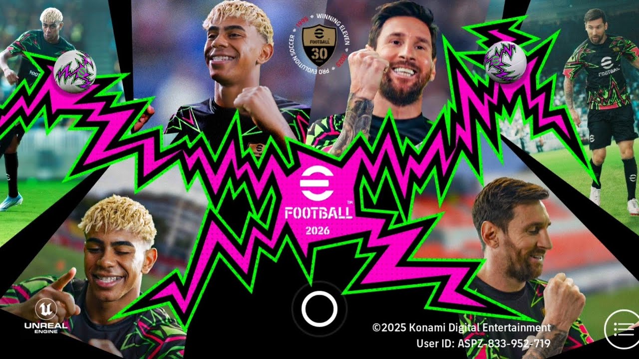 Efootball V5.0 (2026) Mobile🔥🔥🔥🎮🎮
