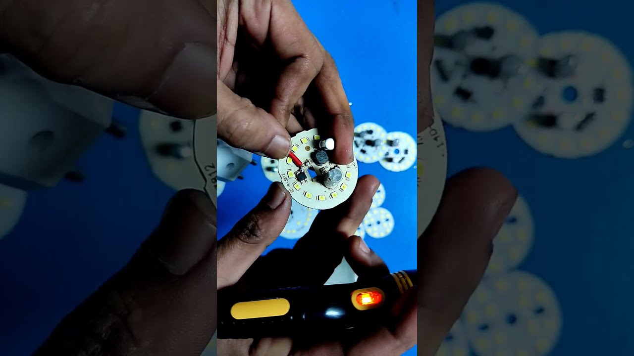 New trick 2022 | best reuse of old alfa DOB | led bulb repair tips and tricks #shorts