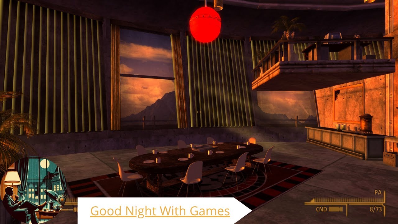 Fallout New Vegas Ambience - You're in the Lucky 38 Penthouse, relaxing and enjoying