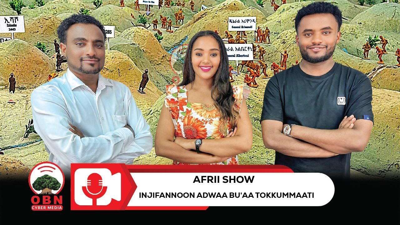 Afrii Show | Adwaan mallattoo injifannoo gurraachota Afrikaati.