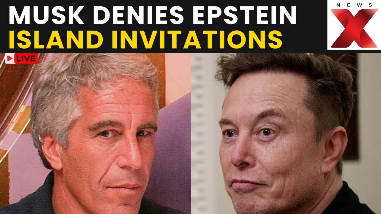 Epstein Island Files Controversy LIVE: Musk Says He Declined Epstein Island Invites | NewsX
