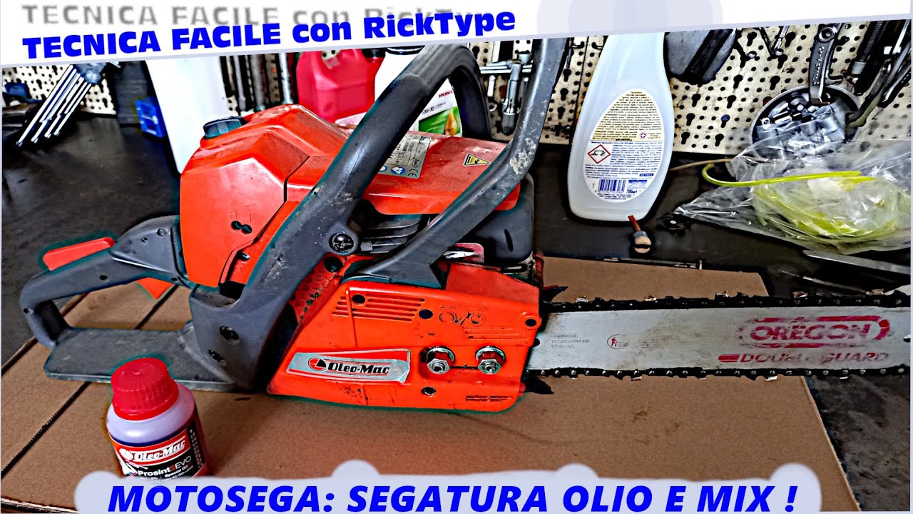 Mai Manutenzione motosega ? Pulizia, rimessaggio, mix 2t,  test e due  trucchi !