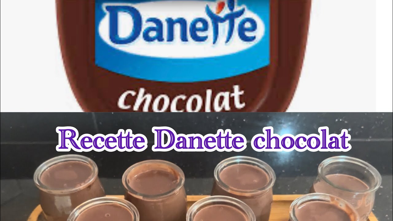Recette Danette chocolat à la maison تحلية صيفية: دانيت شوكولا