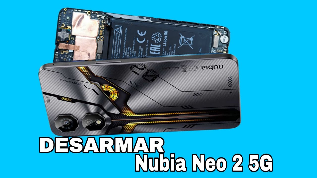 Cómo Desarmar y Reparar ZTE Nubia Neo 2 5G | Guía Paso a Paso 