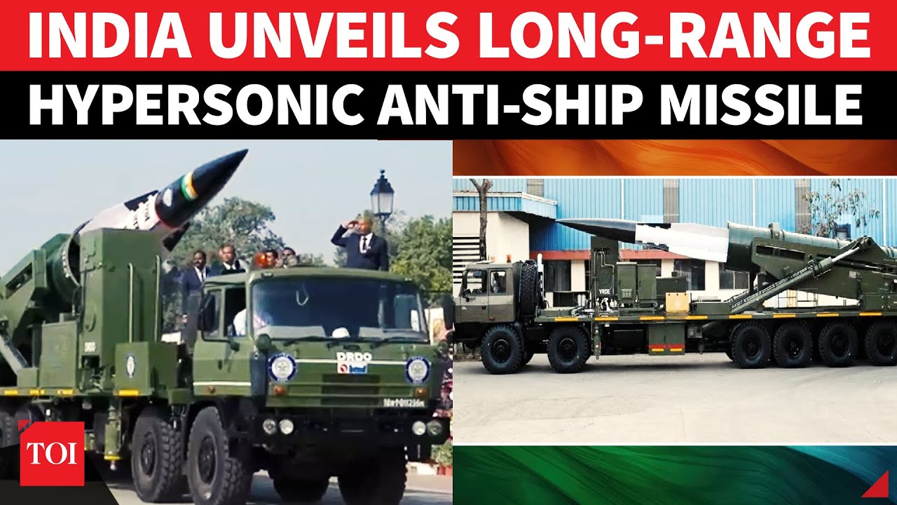 ON CAM: India UNVEILS Mach 10 Hypersonic Anti-Ship Missile Capable Of Striking Warships In Minutes