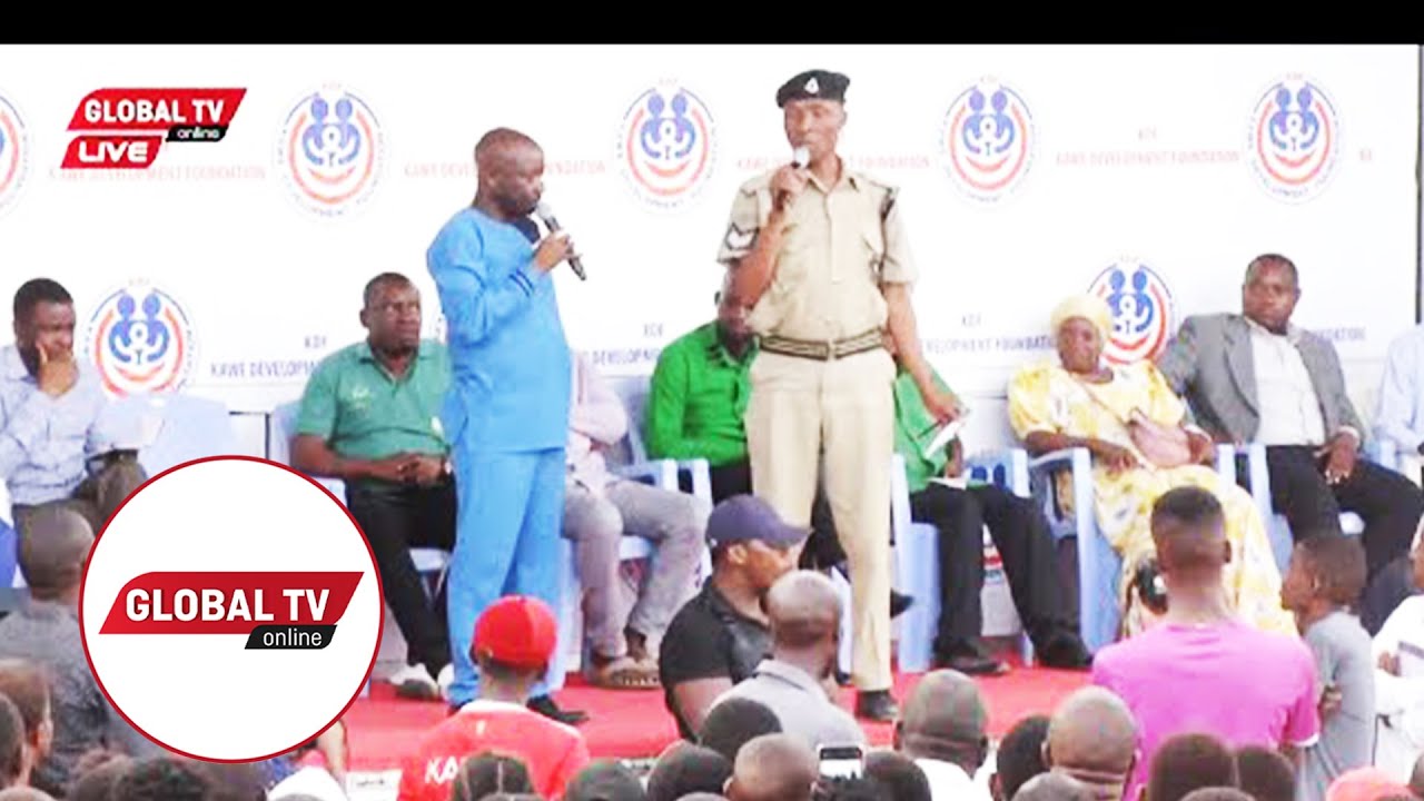 MBUNGE GWAJIMA 'AMBANANISHA' ASKARI Mbele ya WANANCHI - "UNATESA WATU WANGU"