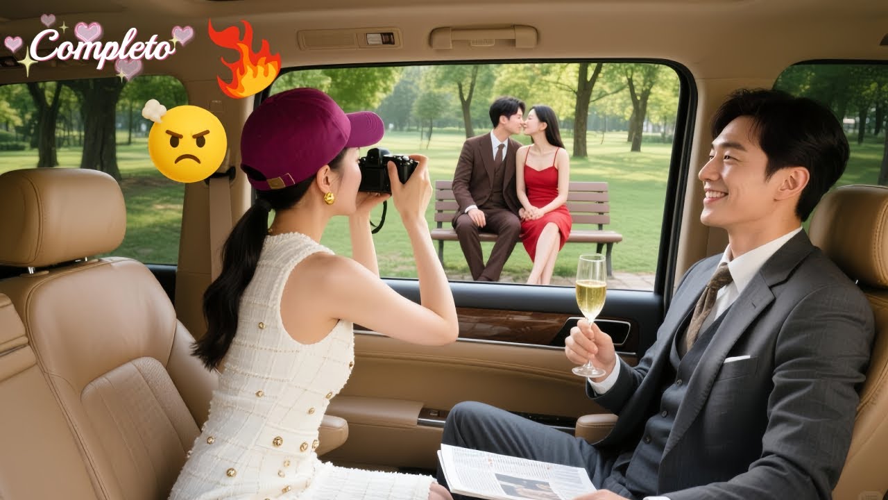 Garota pobre confunde carro do CEO como táxi p/ gravar ex traindo ela,sem saber q se apaixonou dela!