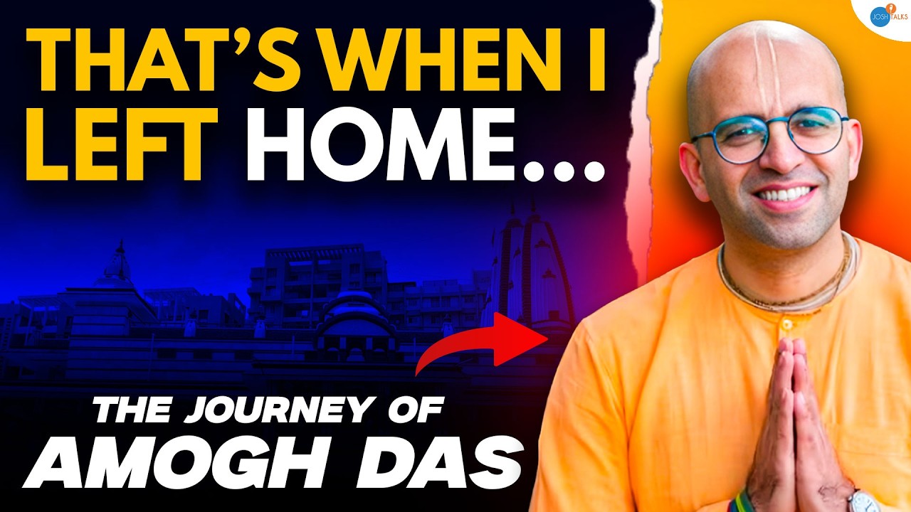 From An Engineer To A Monk Why I Choose Spirituality | Amogh Lila Prabhu | Spirituality | Josh Talks
