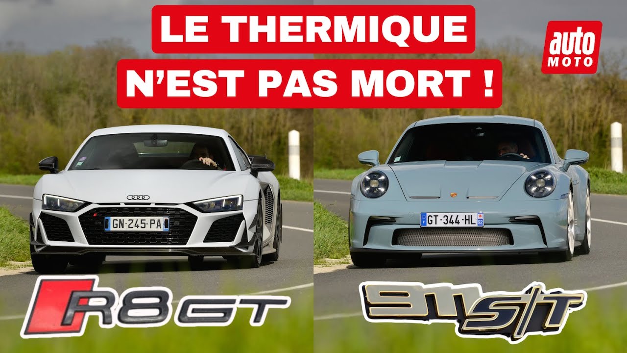 Porsche 911 S/T x Audi R8 GT RWD : le thermique est mort, vive le thermique !