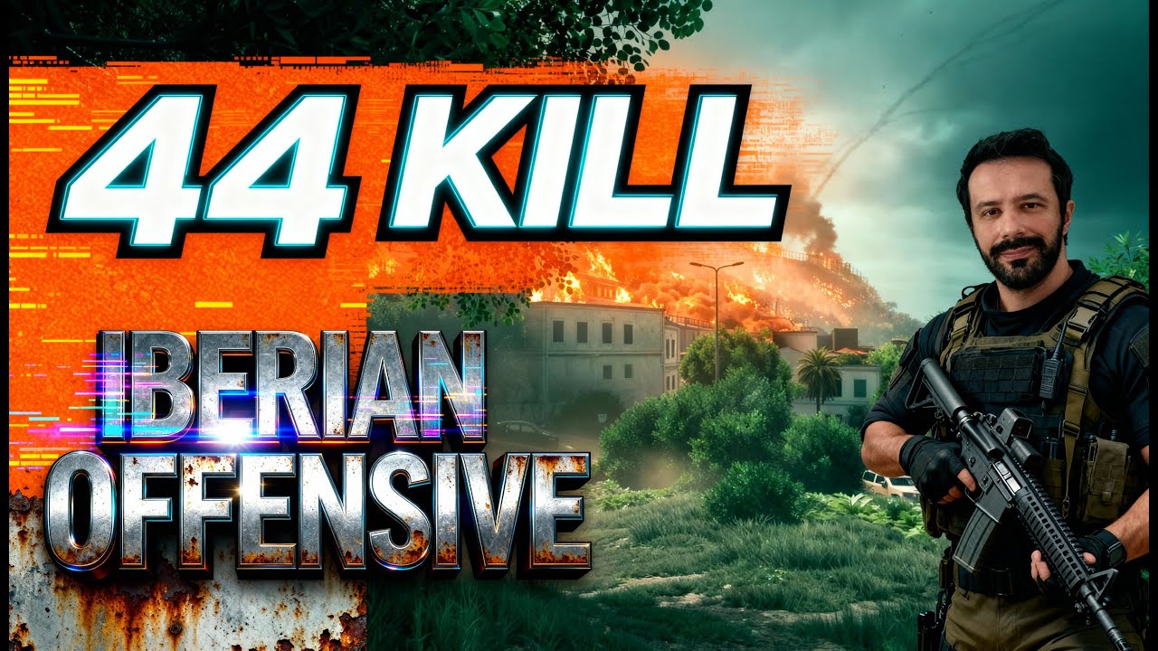 Iberian Offensive Escalation | 12 Dakikada 44 Kill 💥 | Battlefield 6