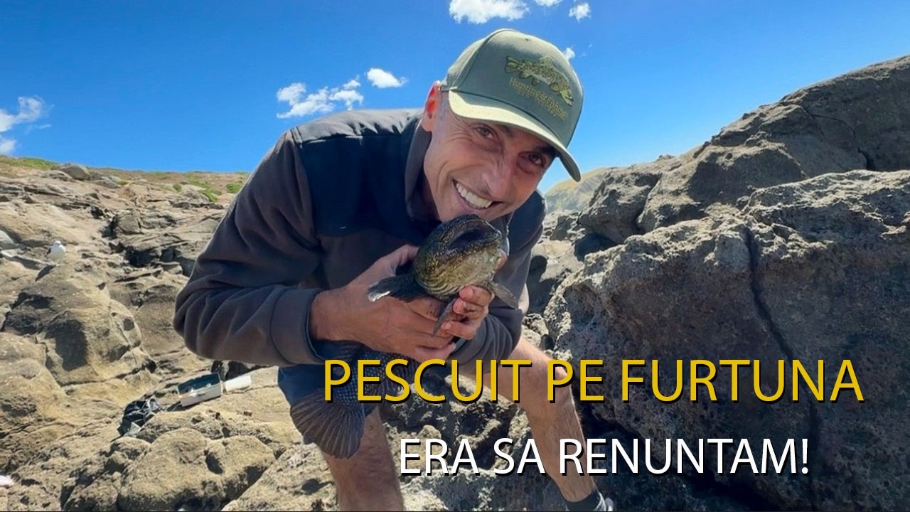 Ep. 90 | Am vrut să renunțăm! Vânt extrem și valuri uriașe… dar ce a urmat a fost incredibil! 🎣🐟🌈