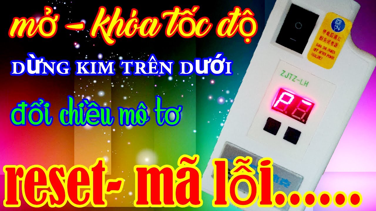 Sử dụng mô tơ Jack.  Cách sửa lỗi e5.| Mở khóa tốc độ trong.#nganhmaymac. Sewing machine 