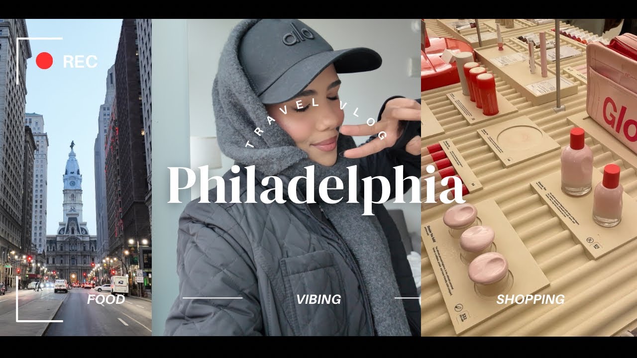 Finally in Philadelphia 🌆✨| Travel Vlog | سفرتي الى فيلاديلفيا 
