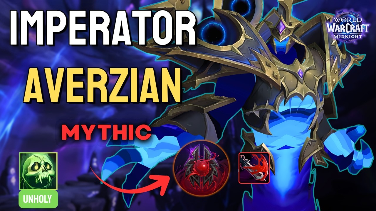 Imperator Averzian Mythic - The Voidspire | San'layn Unholy DK PoV | Raid | WoW | Midnight S1