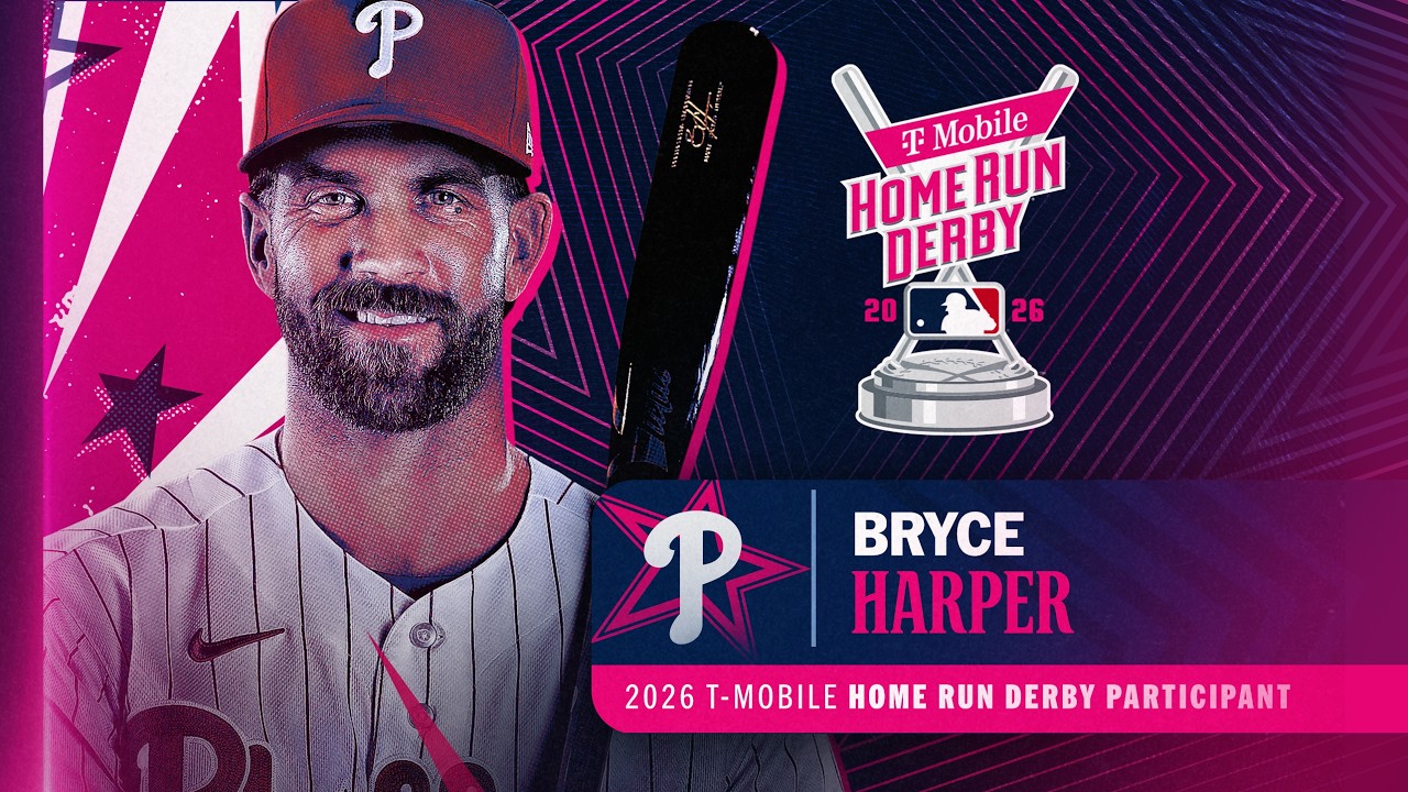 БРАЙС ХАРПЕР УЧАСТВУЕТ В MLB HOME RUN DERBY 2026! 😯 (Его 10 самых длинных хоум-ранов в истории MLB!)
