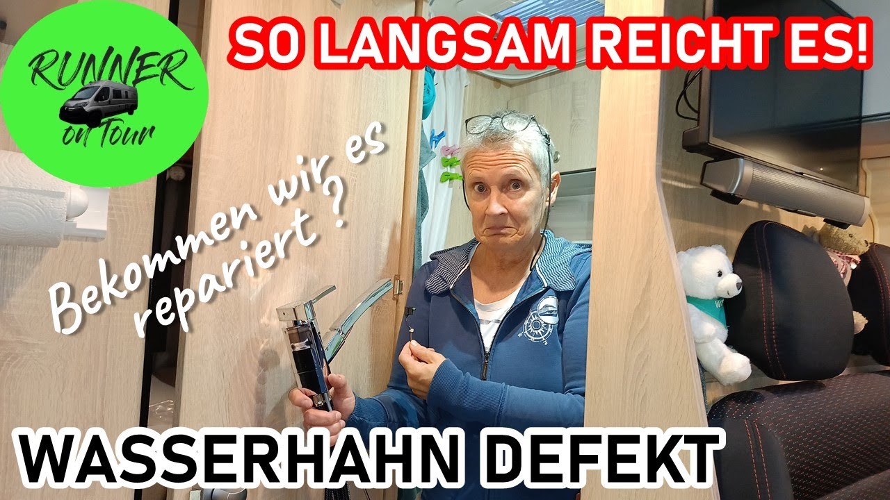 ES GIBT WIEDER WAS ZU REPARIEREN | WASSERHAHN DEFEKT | MIKROSCHALTER ERNEUERT | DEFEKT IM WOHNMOBIL