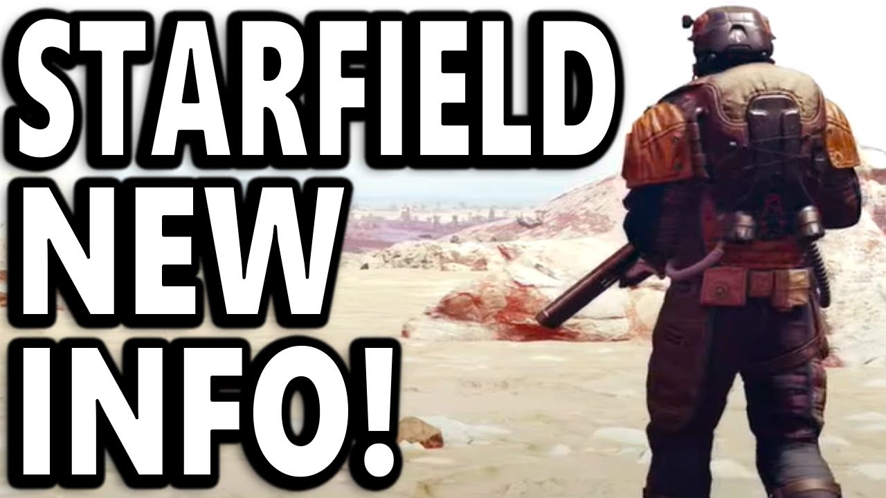 Bethesda News - New STARFIELD INFO!  Gameplay Details & More!