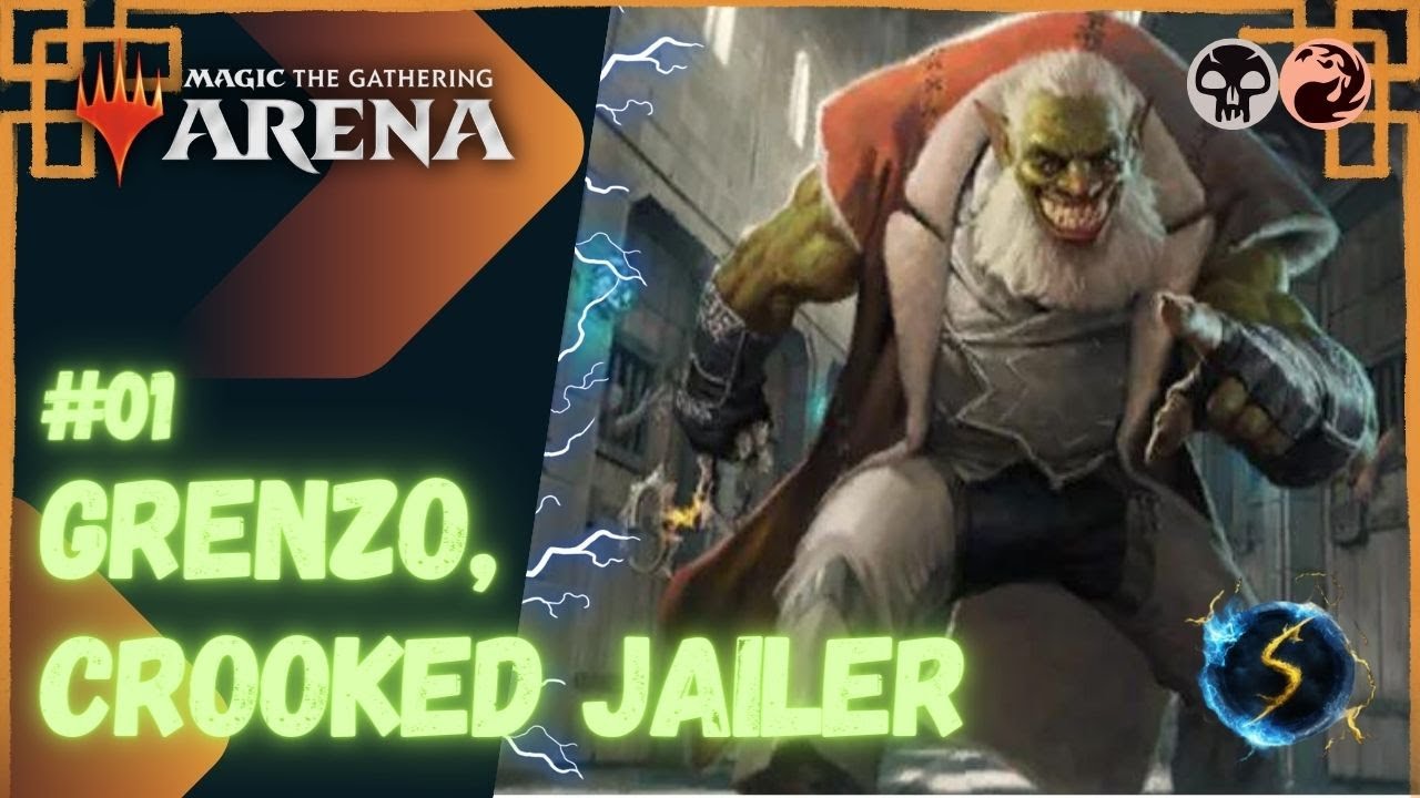 It's Showtime: Grenzo, Crooked Jailer 💀🔥 #01 - MTG Arena - Historic Brawl