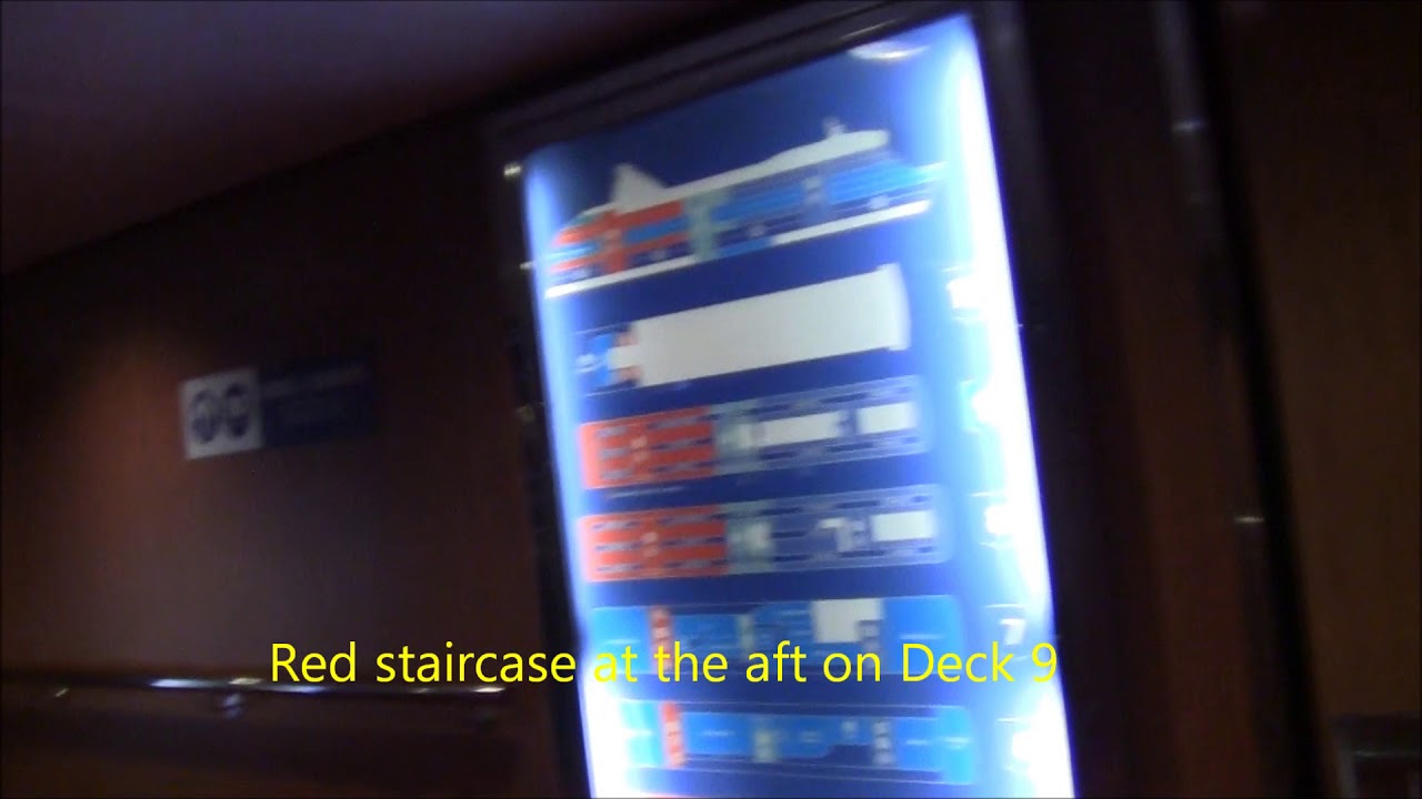 Walking around inside onboard Silja Lines M/S Galaxy part 3, Deck 8, 9 and 10