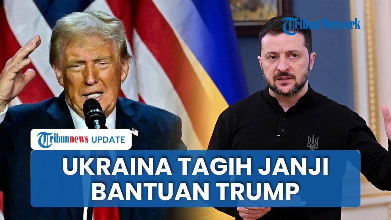 Pertahanan Ukraina Dikoyak Rudal dan Drone Rusia, Presiden Zelensky Tagih Janji Bantuan Trump