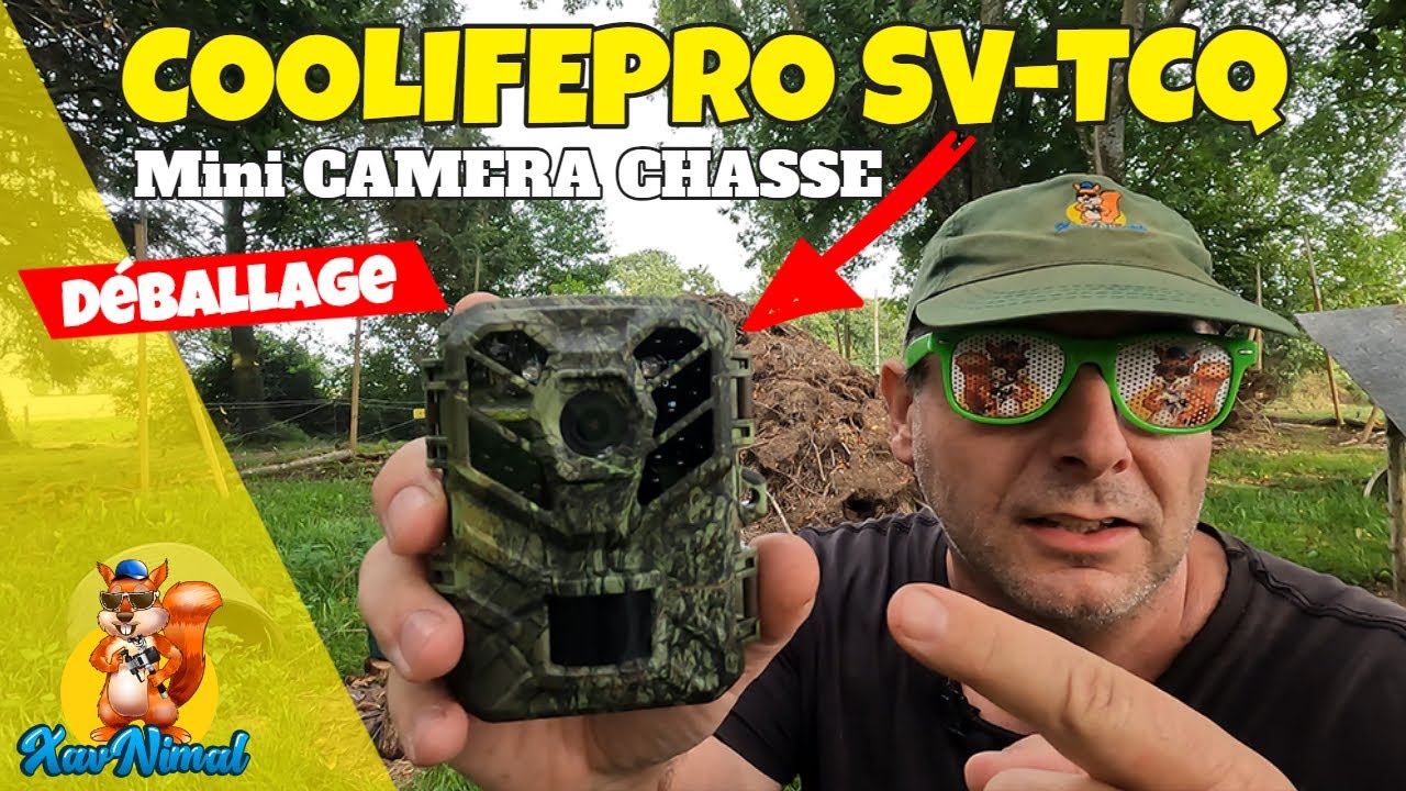 MINI CAMERA CHASSE ▬📸▬ COOLIFEPRO SV-TCQ