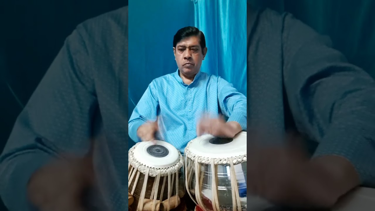 Lesson of Easy  Kaharwa Theka By Pandit Kishore Banerjee Top Grade Tabla