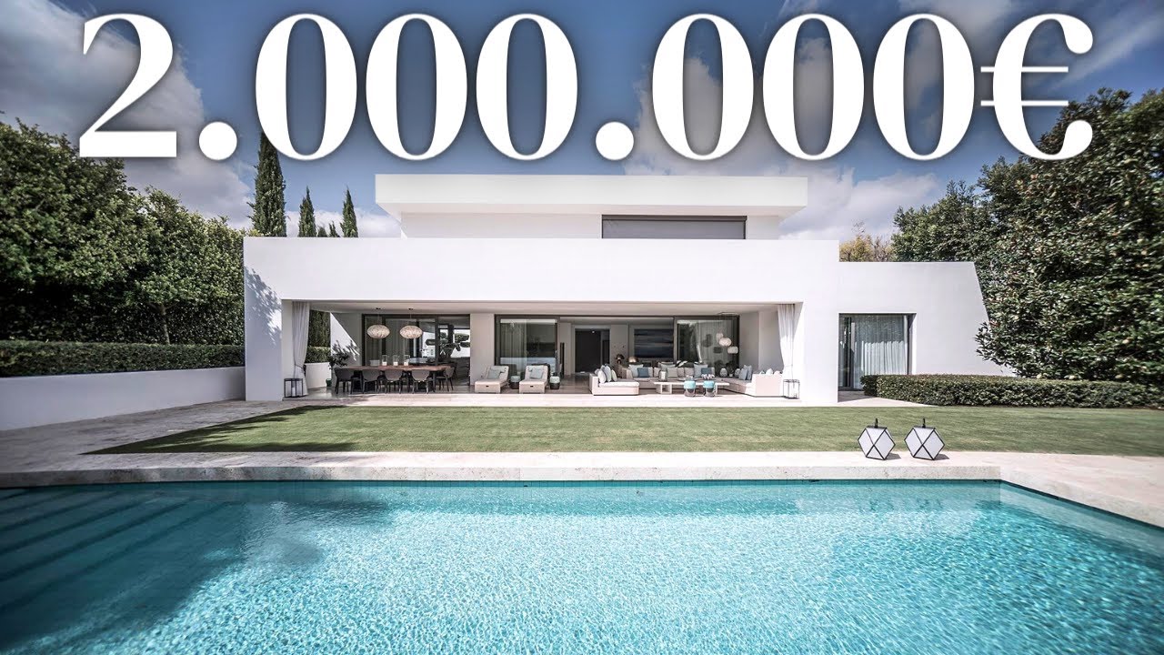 INCREDIBLE 2.000.000&euro; DESIGNER VILLA ! Full Tour