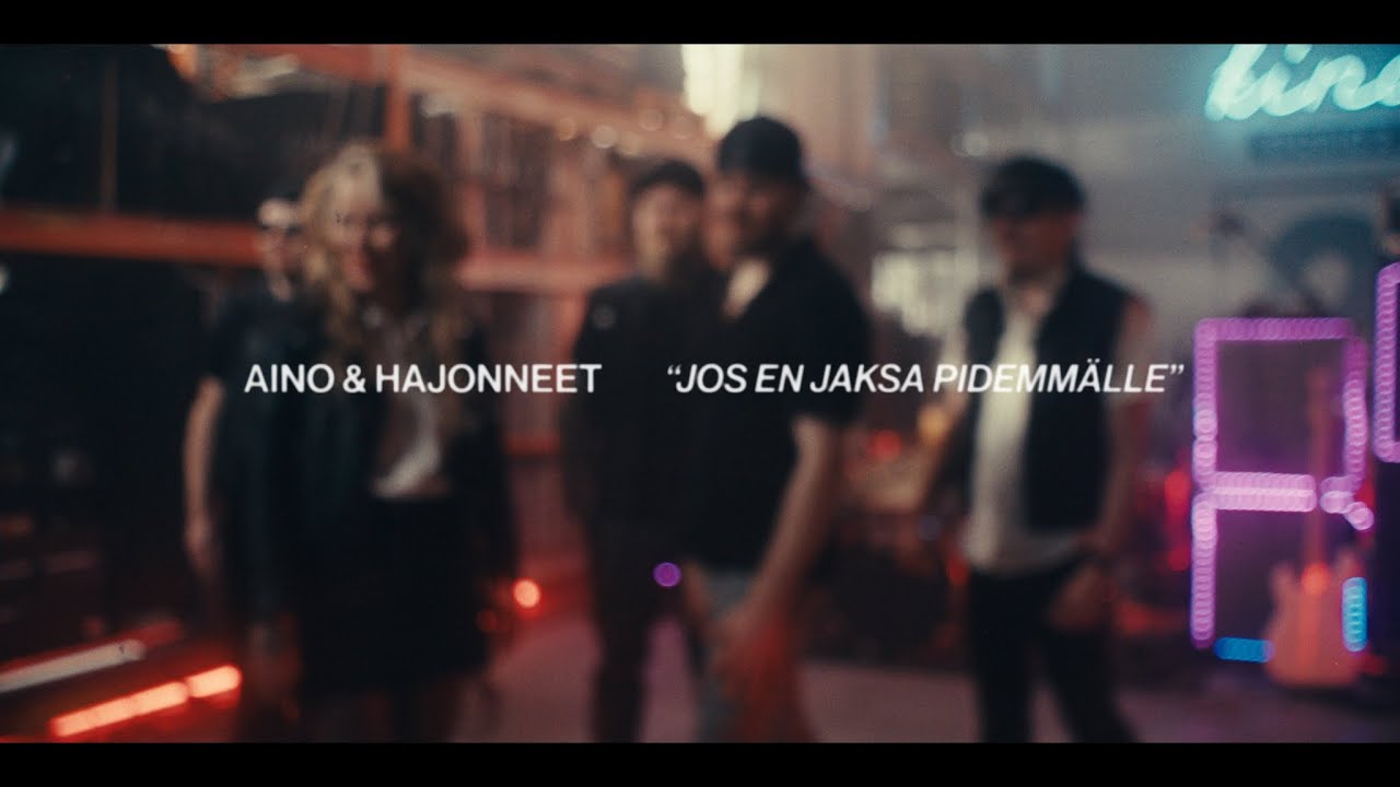 Aino & Hajonneet - Jos en jaksa pidemmälle Live
