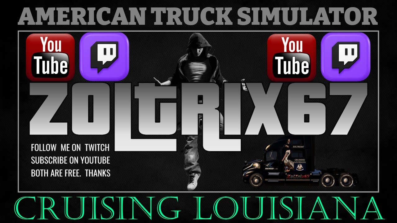 American Truck Simulator -【 04-DECEMBER-2025 ] - CRUISING LOUISIANA Stream one