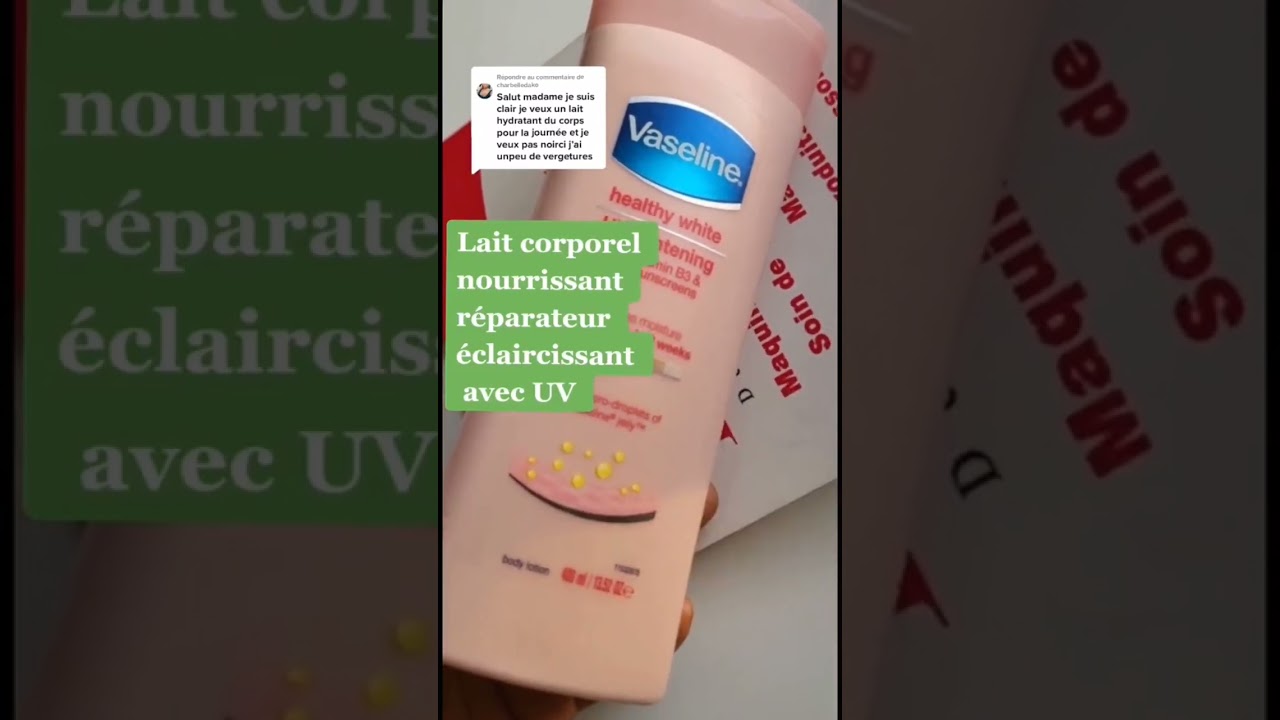 Meilleure Lait hydratant pas cher #shorts #soins