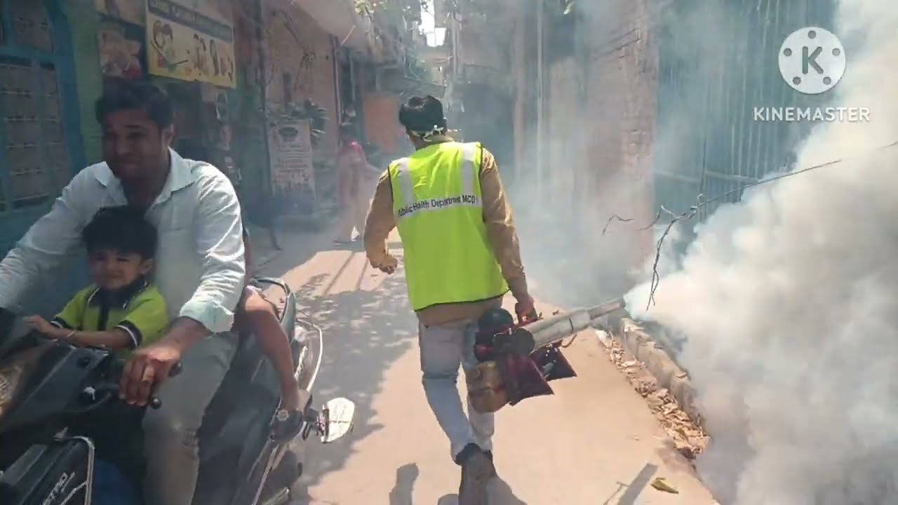 Delhi nagar nigam fogging work from CFW