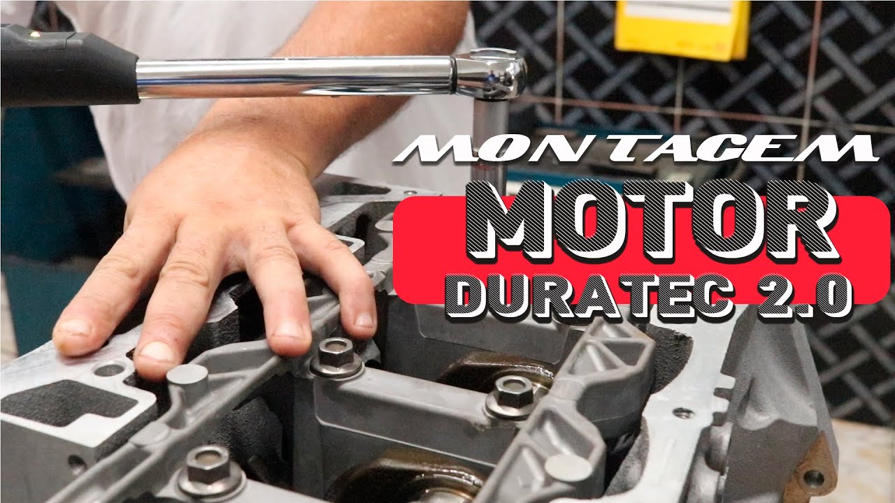 Montagem - MOTOR  FOCUS DURATEC 2.0 16v.