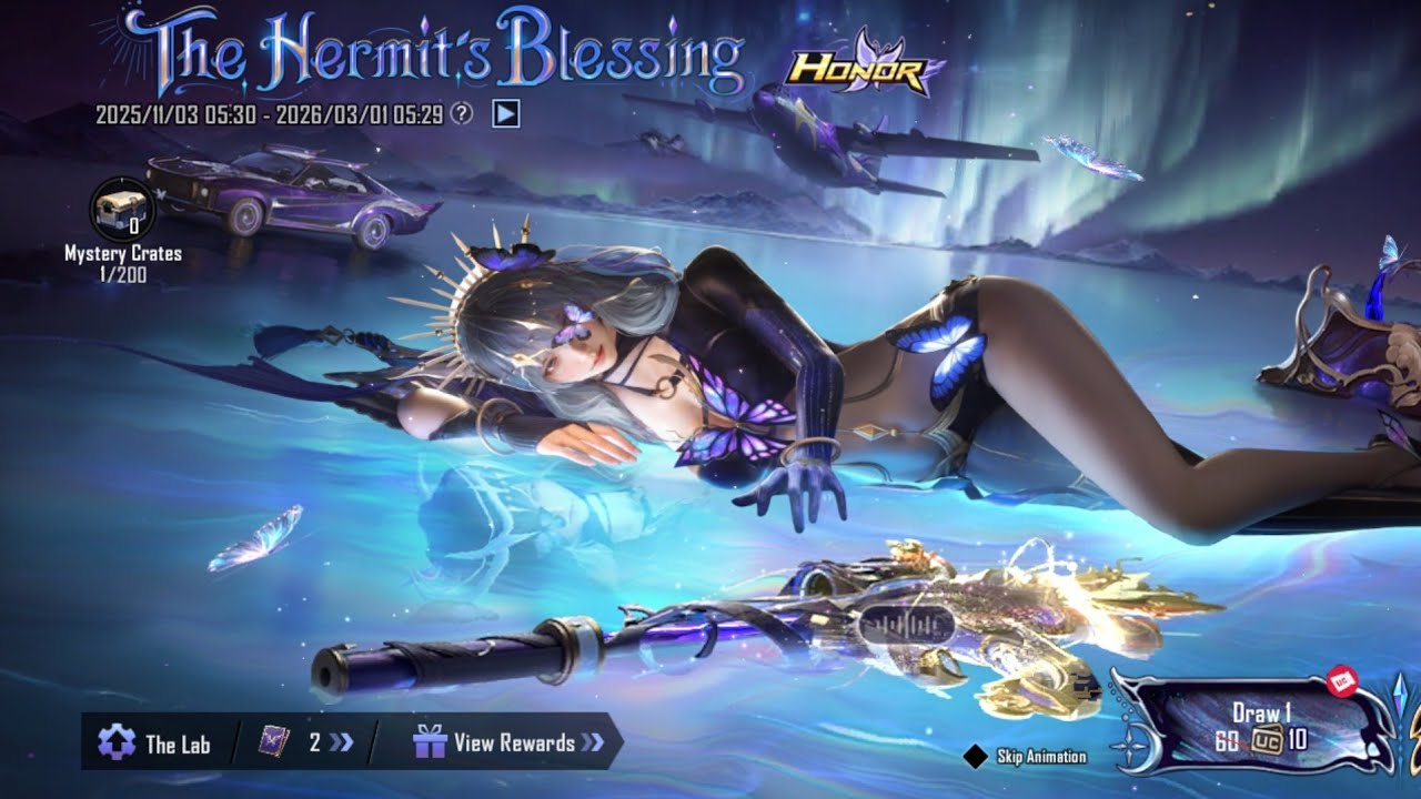 New lucky spin The Hermit's Blessing update 4.1 iphone 17 pro