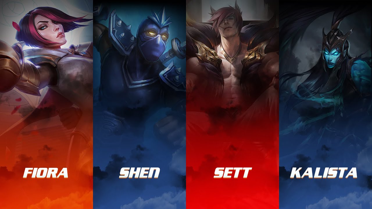 Rap Về Fiora, Shen, Sett, Kalista | Tiến Vàm Cỏ aka Kunzing