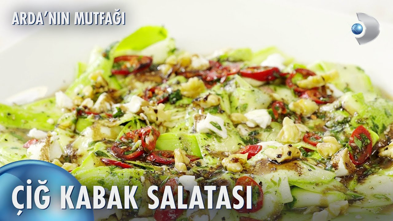 Çiğ Kabak Salatası | Arda'nın Mutfağı 205. Bölüm