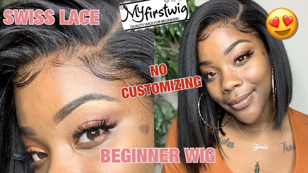 NO WORK NEEDED! BEGINNER WIG | SWISS LACE| MY FIRST WIG