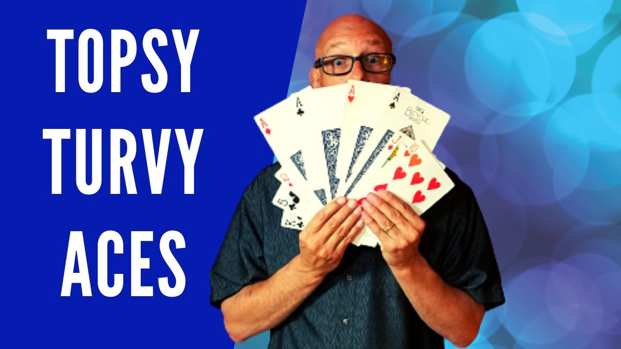 Easy 4 Ace Card Trick For Beginners | Quick Topsy Turvy Aces Trick | Four Aces Card Trick Tutorial