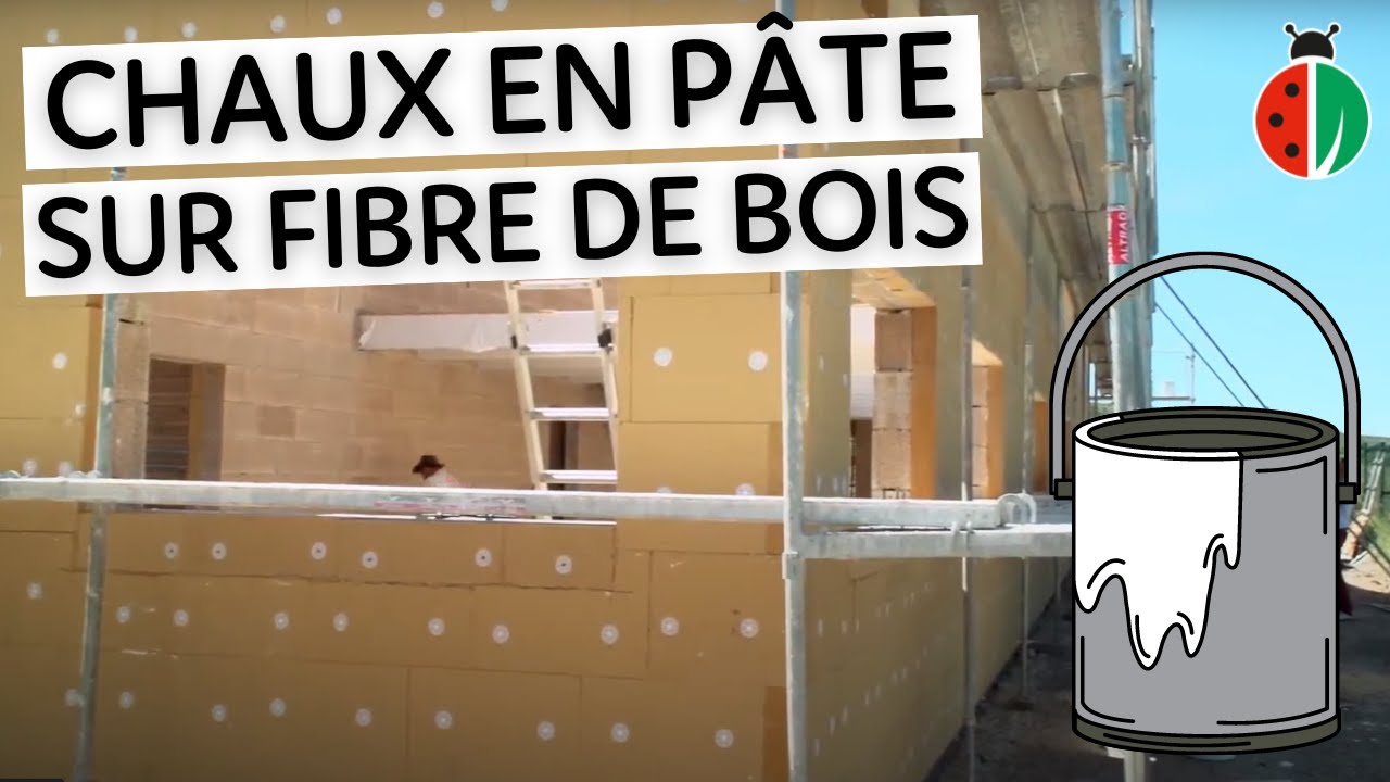 🌱 Enduit à la chaux en pâte sur fibre de bois – L'alliance parfaite : performance et écologie ! 🏡✨