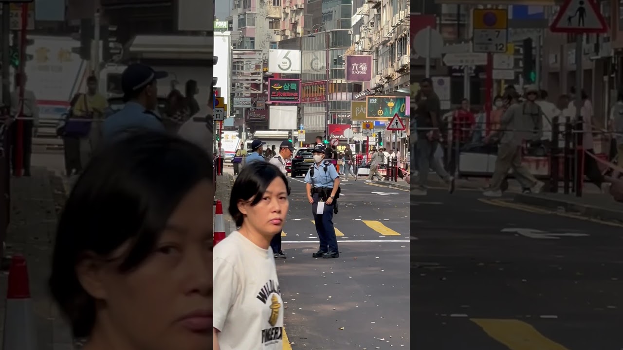 Hong Kong police 海防道 打劫 差人