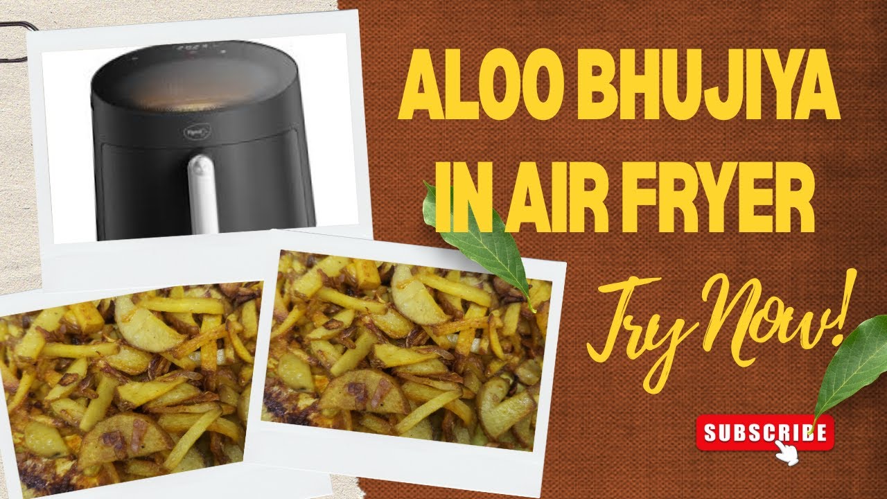 Aloo Bhujiya Recipe | Aloo Bhujiya in Air Fryer | @Meenusrecipes