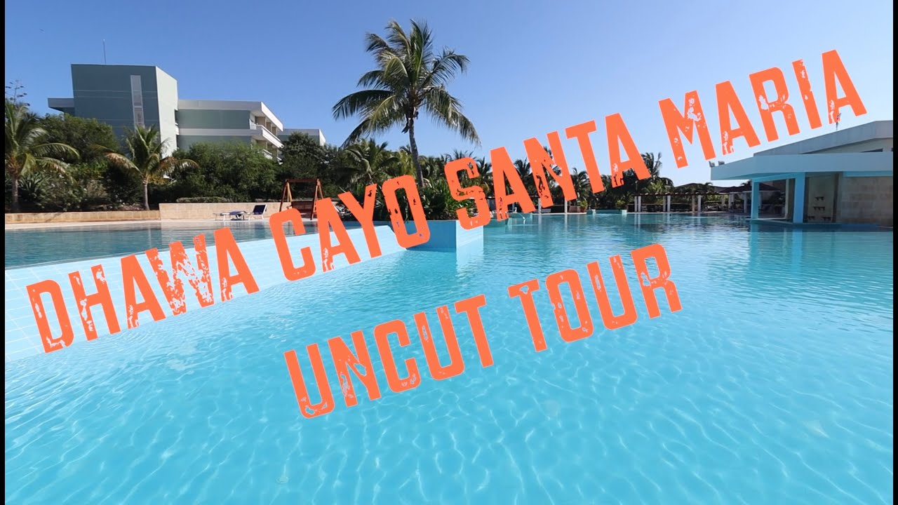 Dhawa Cayo Santa Maria: неразрезанный тур от вестибюля до пляжа