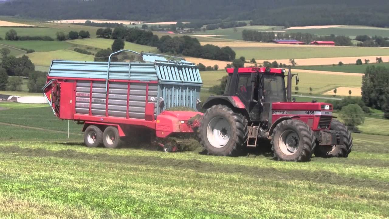 Case 1455 xl & Mengele Super Rotant 740 [HD]