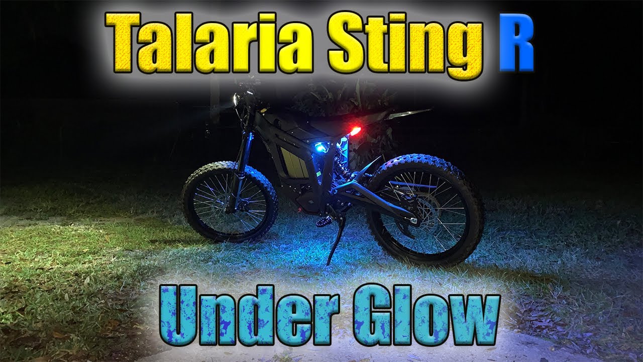 Talaria Sting R MX4 | Under Glow Install with Brake Light | External Power System