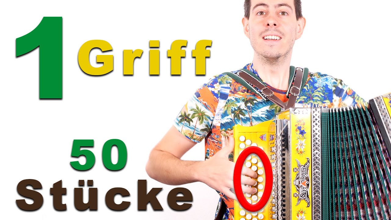 50 Stücke - 1 Griff - So einfach ist die Harmonika!