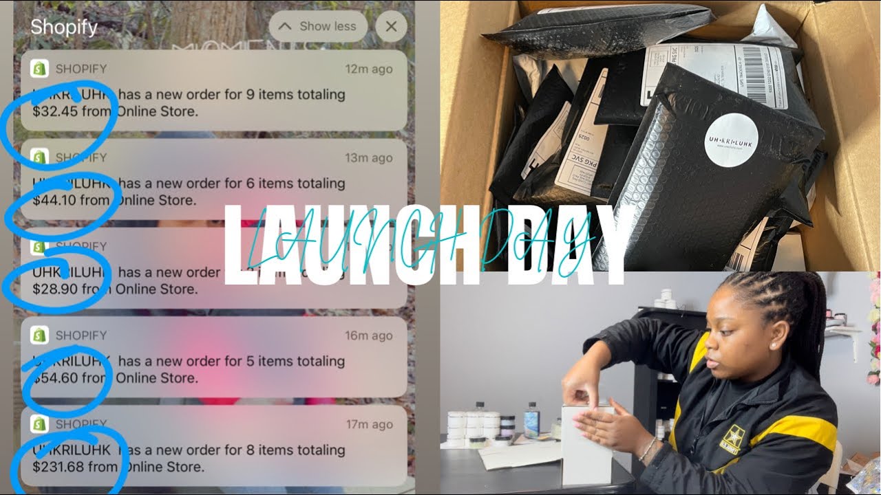 Launch Day of My Small Business: Starting A Business During The Pandemic~Entrepreneur Life Pt.2