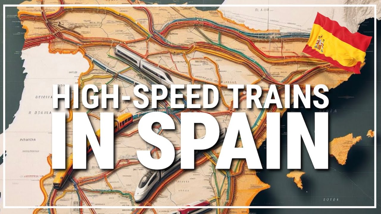 🚅 the HIGH-SPEED train lines in SPAIN 🇪🇸 #154