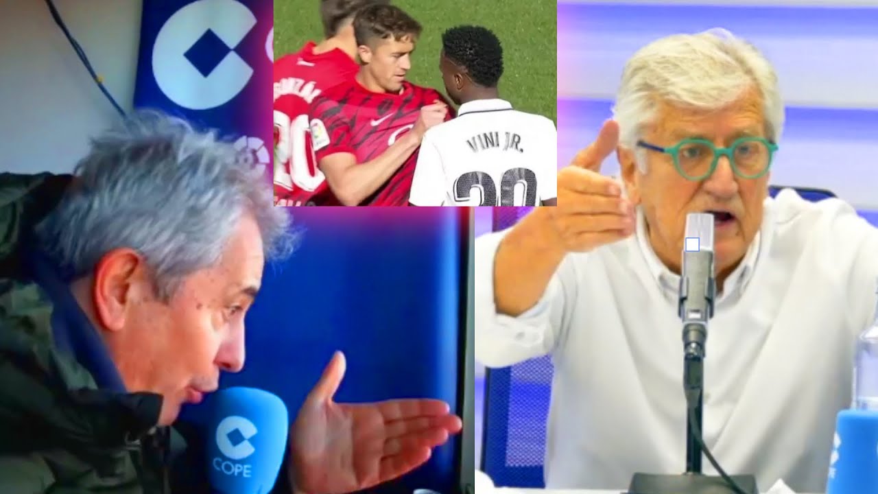 El CARA a CARA entre Manolo Lama y Pepe Domingo Castaño por la actitud de Vinicius