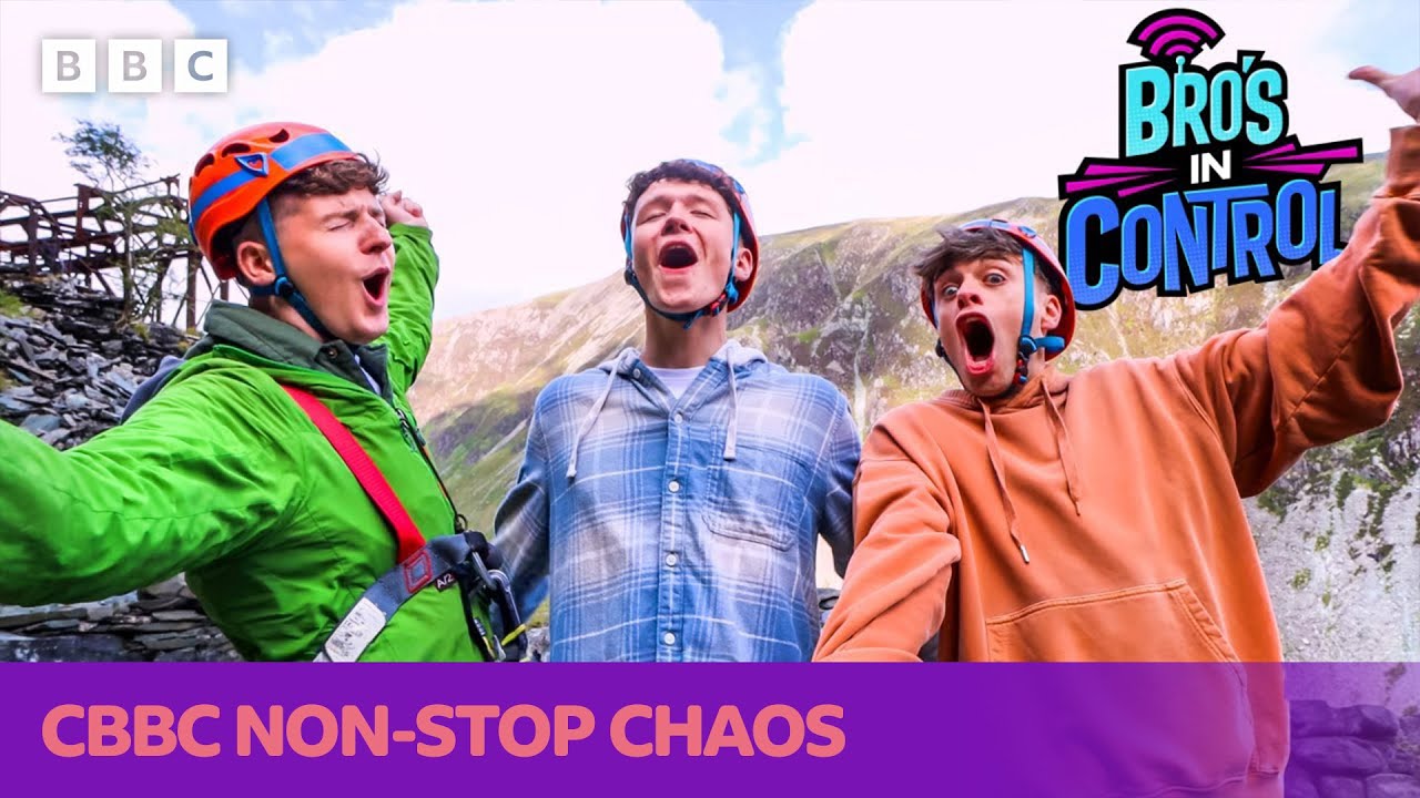 HELP! I'm 1000ft in the sky! | Bro's in Control | CBBC
